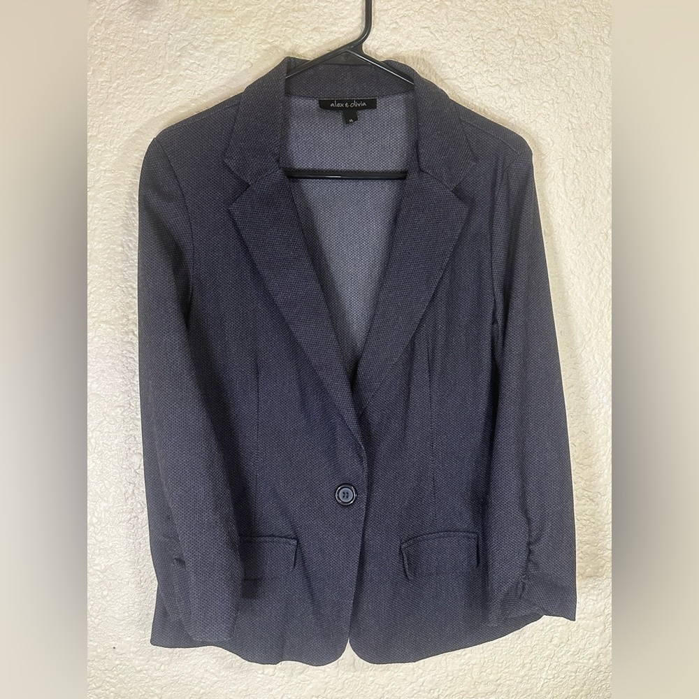 Gray Blazer Professional Jacket